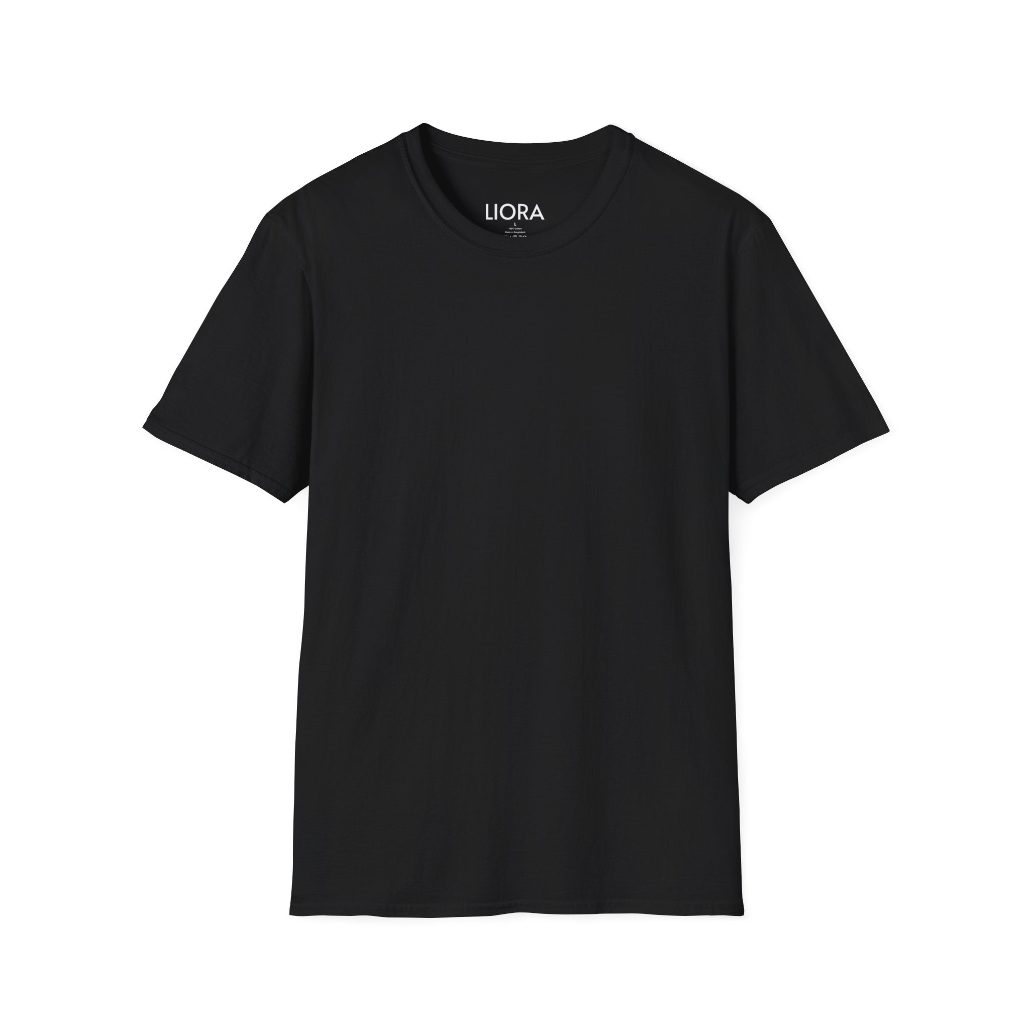 Blank White Tee T-Shirt | Plain Crewneck Shirt for Custom Printing