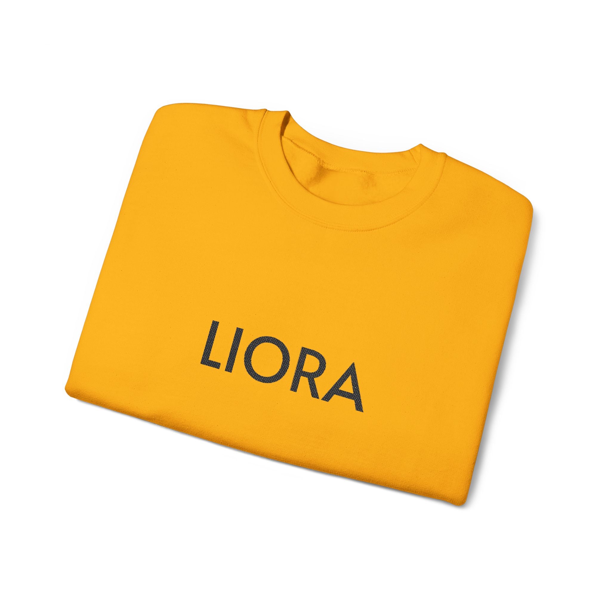 LIORA embroidered name Crewneck Sweatshirt