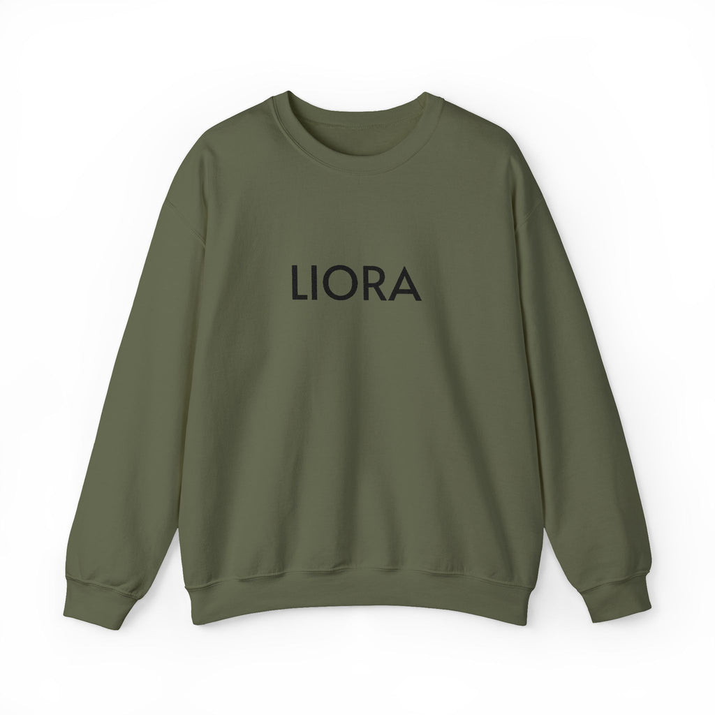 LIORA embroidered name Crewneck Sweatshirt