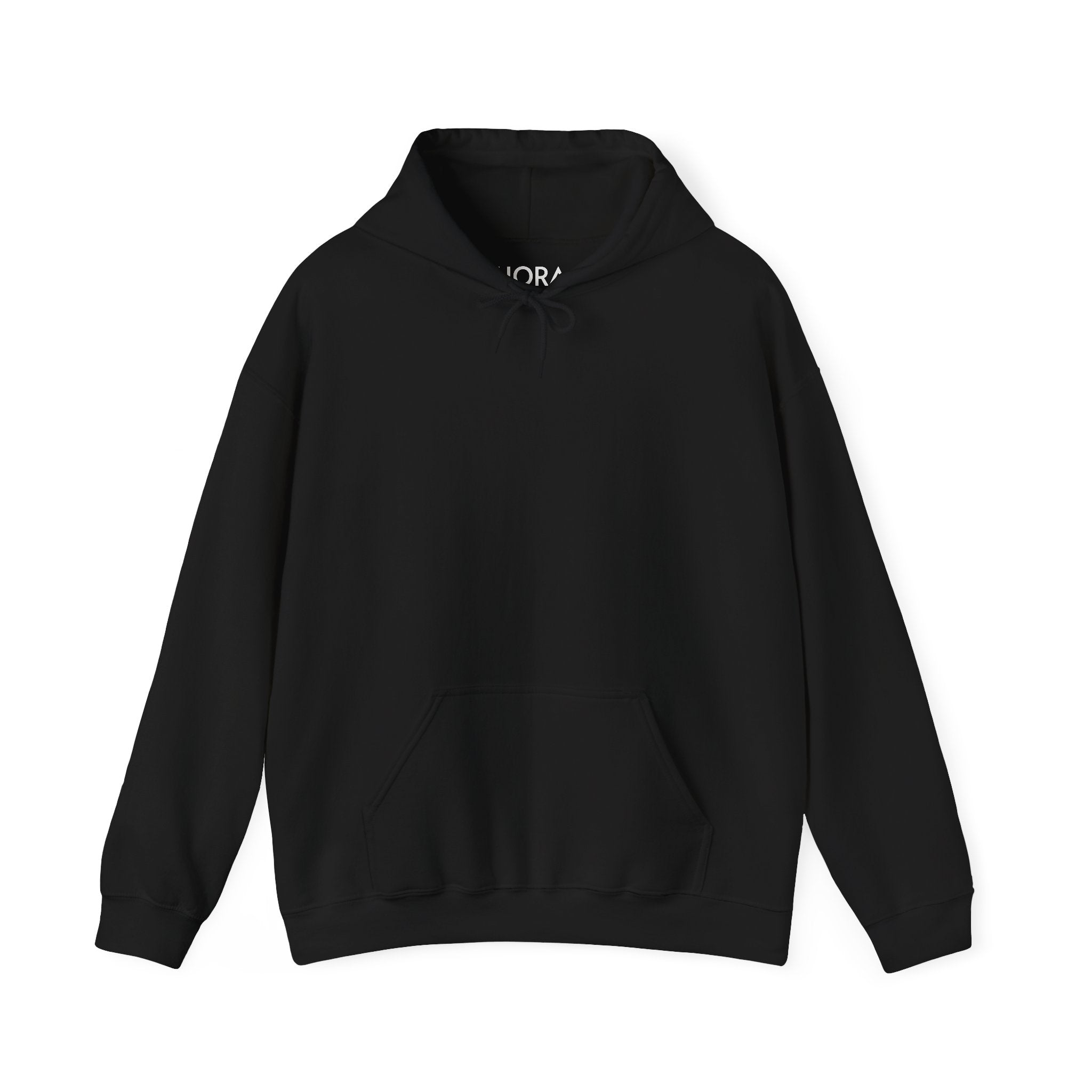 Liora Graphic Hoodie – Vintage Black Photo Print Back Design
