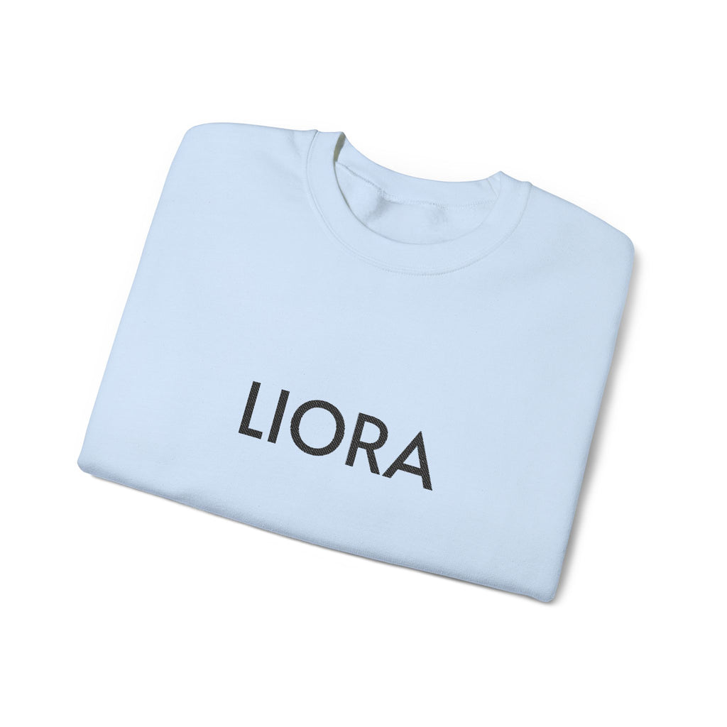 LIORA embroidered name Crewneck Sweatshirt