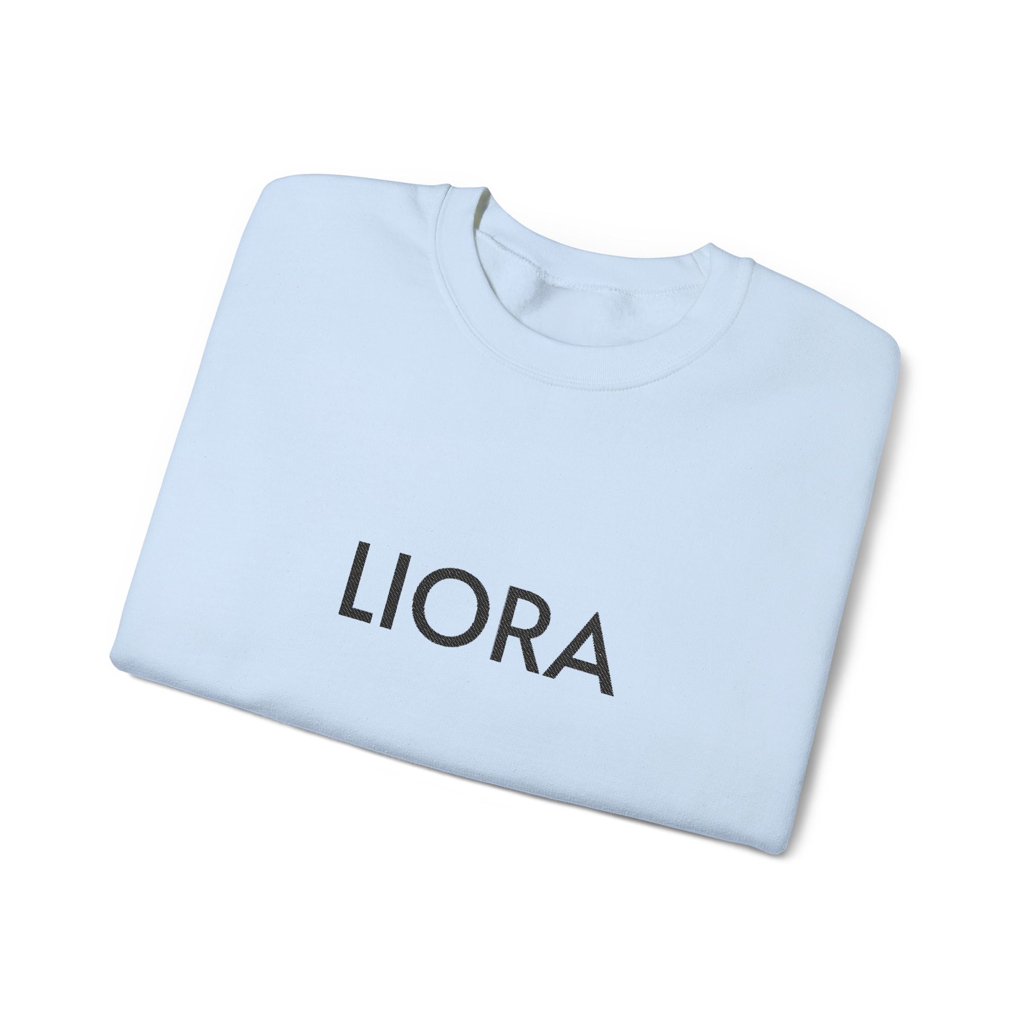 LIORA embroidered name Crewneck Sweatshirt