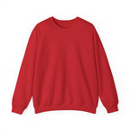 Classical Bust Graphic Sweatshirt — Retro Orange Typographic Design