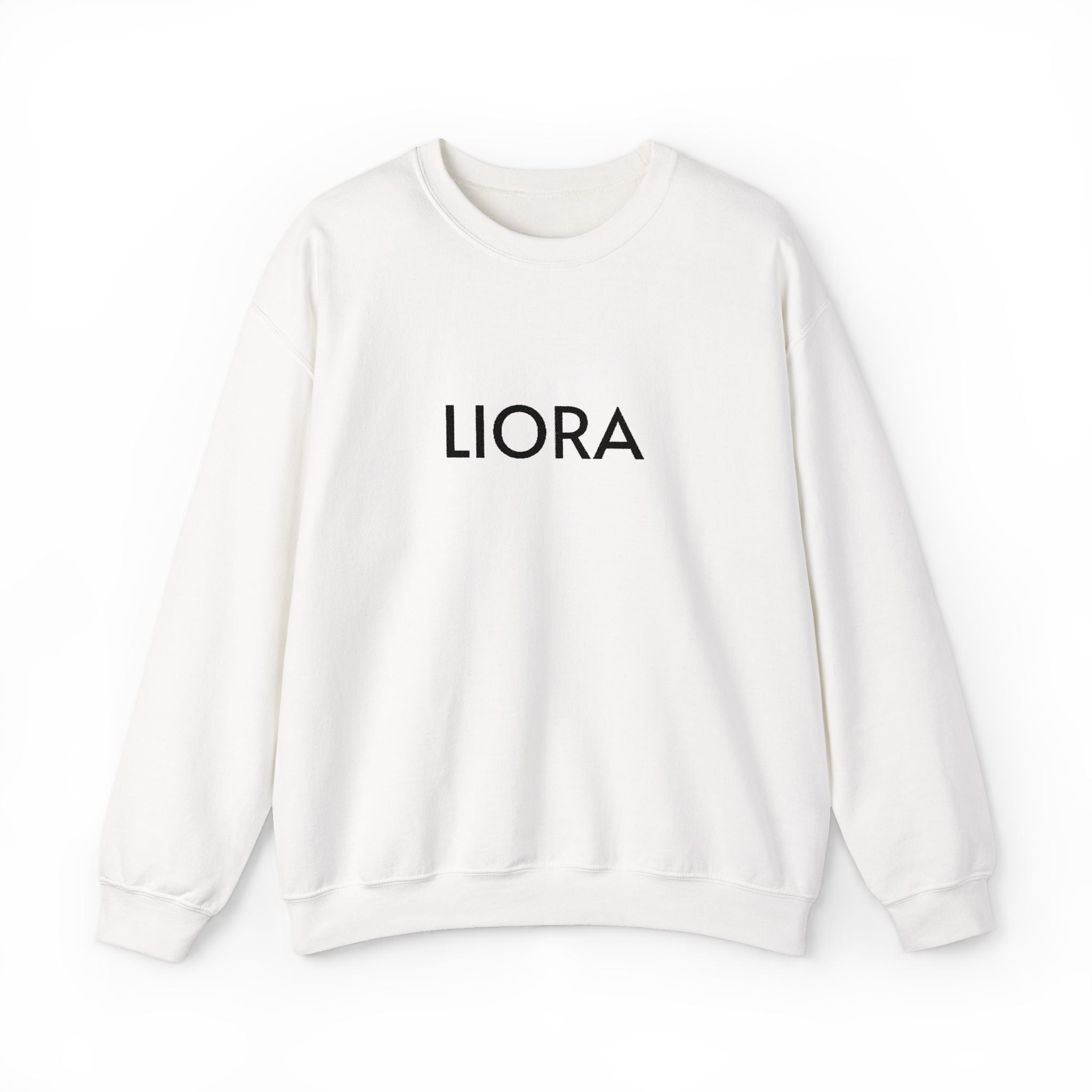 LIORA embroidered name Crewneck Sweatshirt