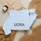 LIORA embroidered name Crewneck Sweatshirt