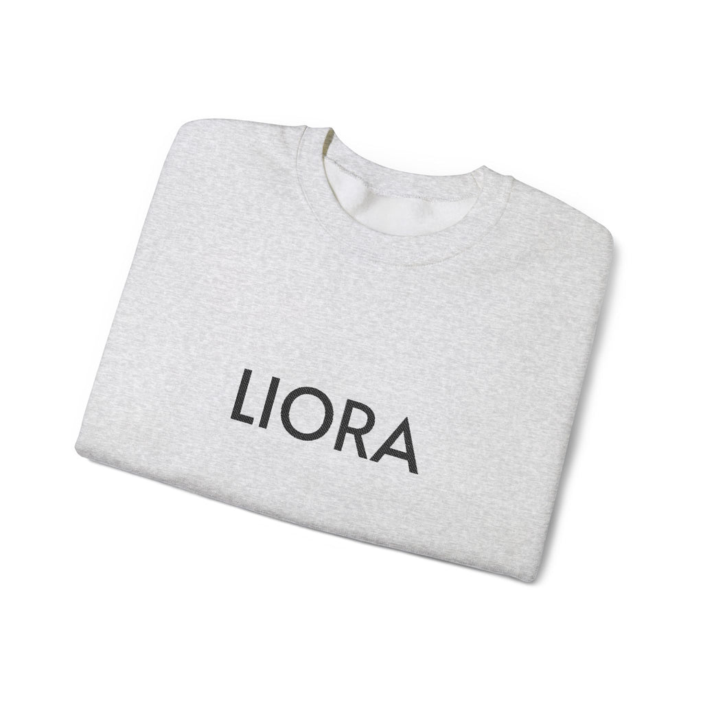 LIORA embroidered name Crewneck Sweatshirt
