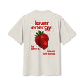 Lover Energy Strawberry T-Shirt — 'he gets it. taken. not tame.' Graphic Tee