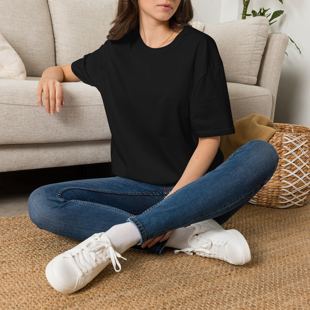 Blank White Tee T-Shirt | Plain Crewneck Shirt for Custom Printing