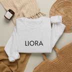 LIORA embroidered name Crewneck Sweatshirt