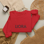 LIORA embroidered name Crewneck Sweatshirt