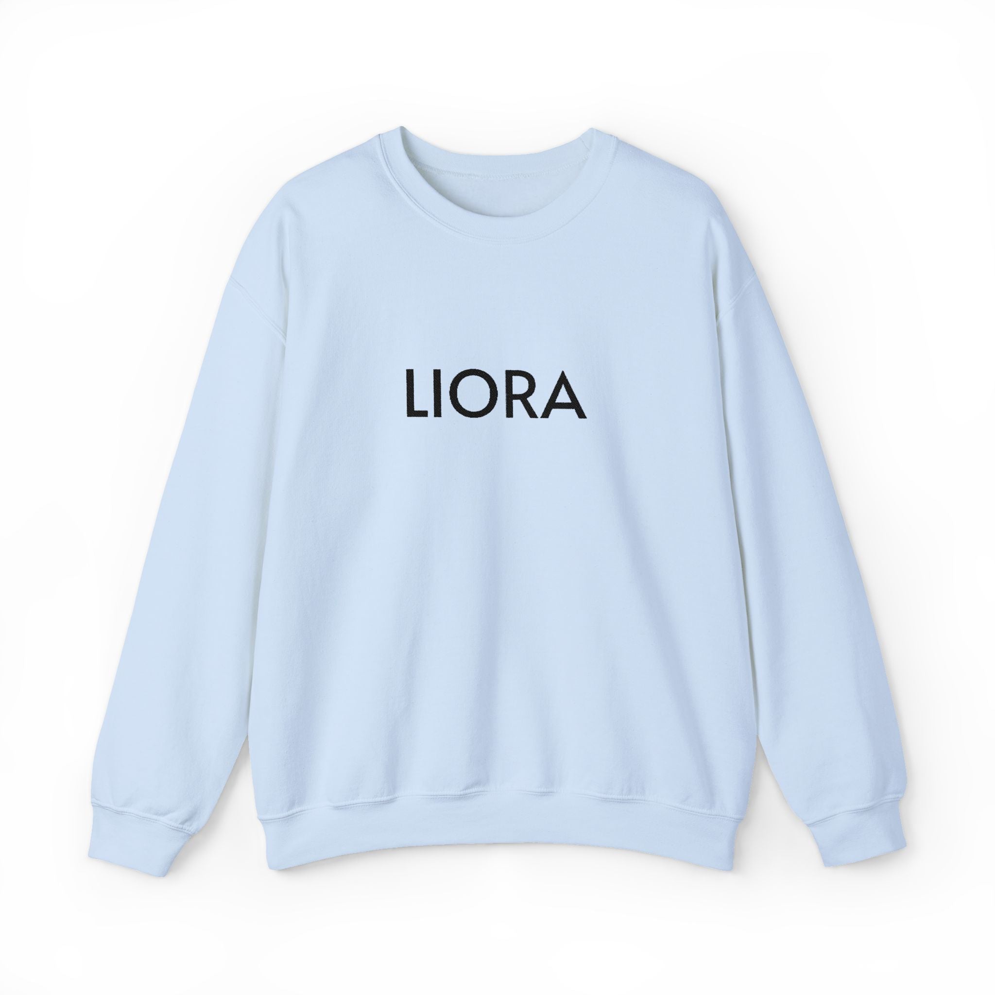 LIORA embroidered name Crewneck Sweatshirt