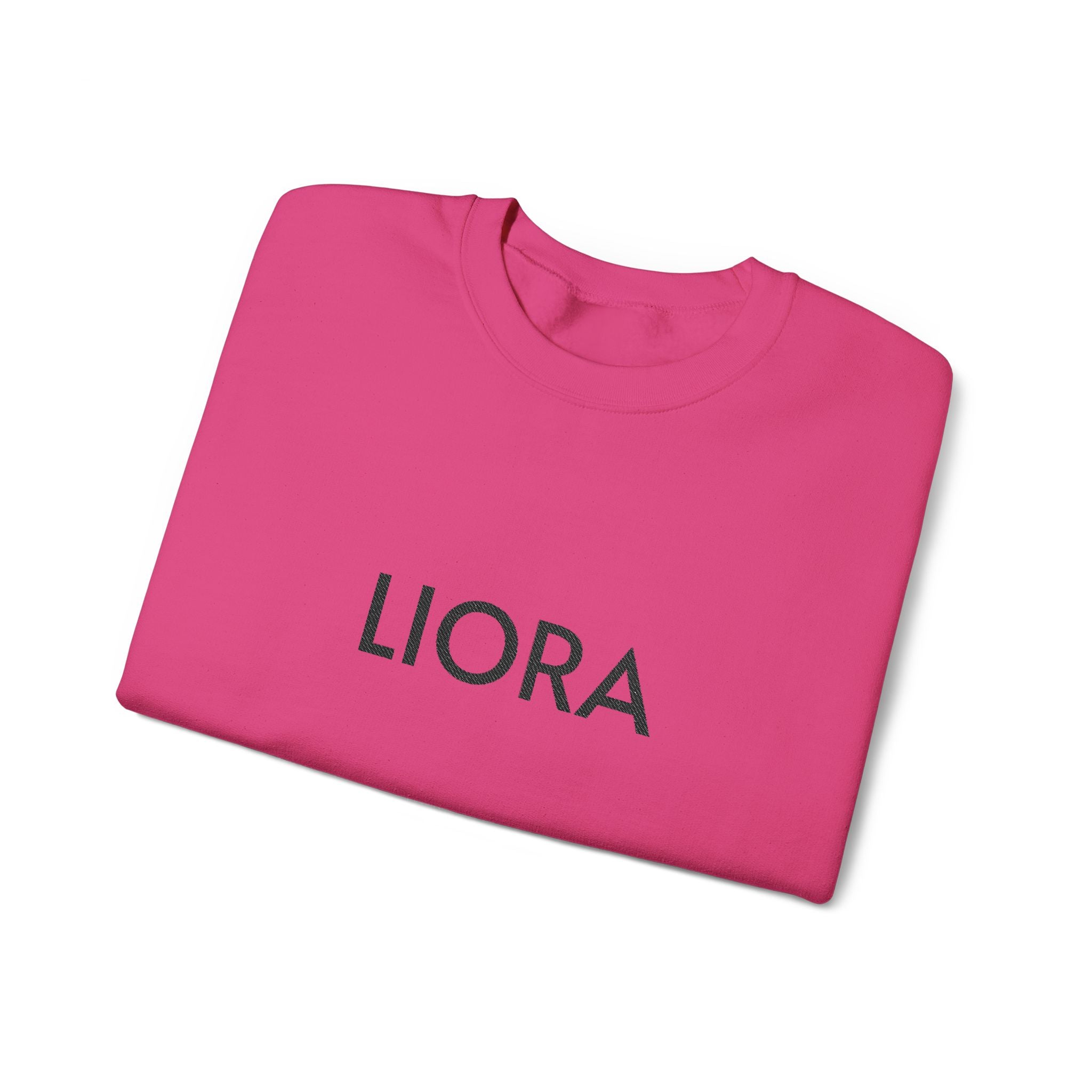 LIORA embroidered name Crewneck Sweatshirt