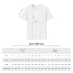 Blank White Tee T-Shirt | Plain Crewneck Shirt for Custom Printing