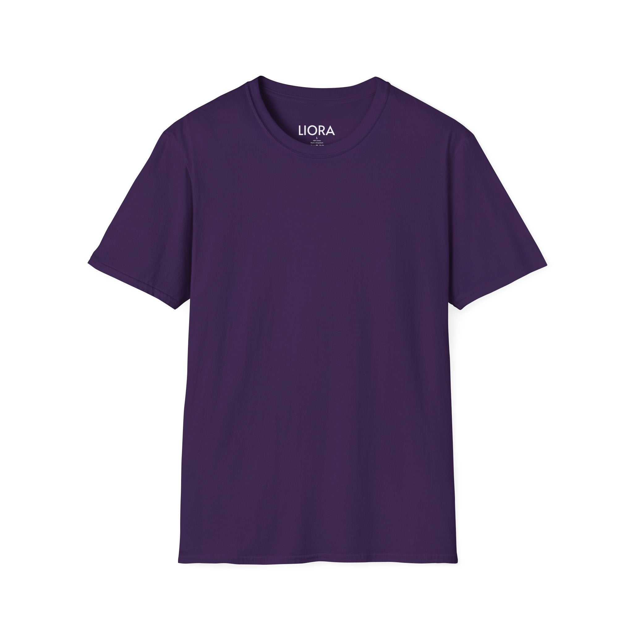 Blank White Tee T-Shirt | Plain Crewneck Shirt for Custom Printing