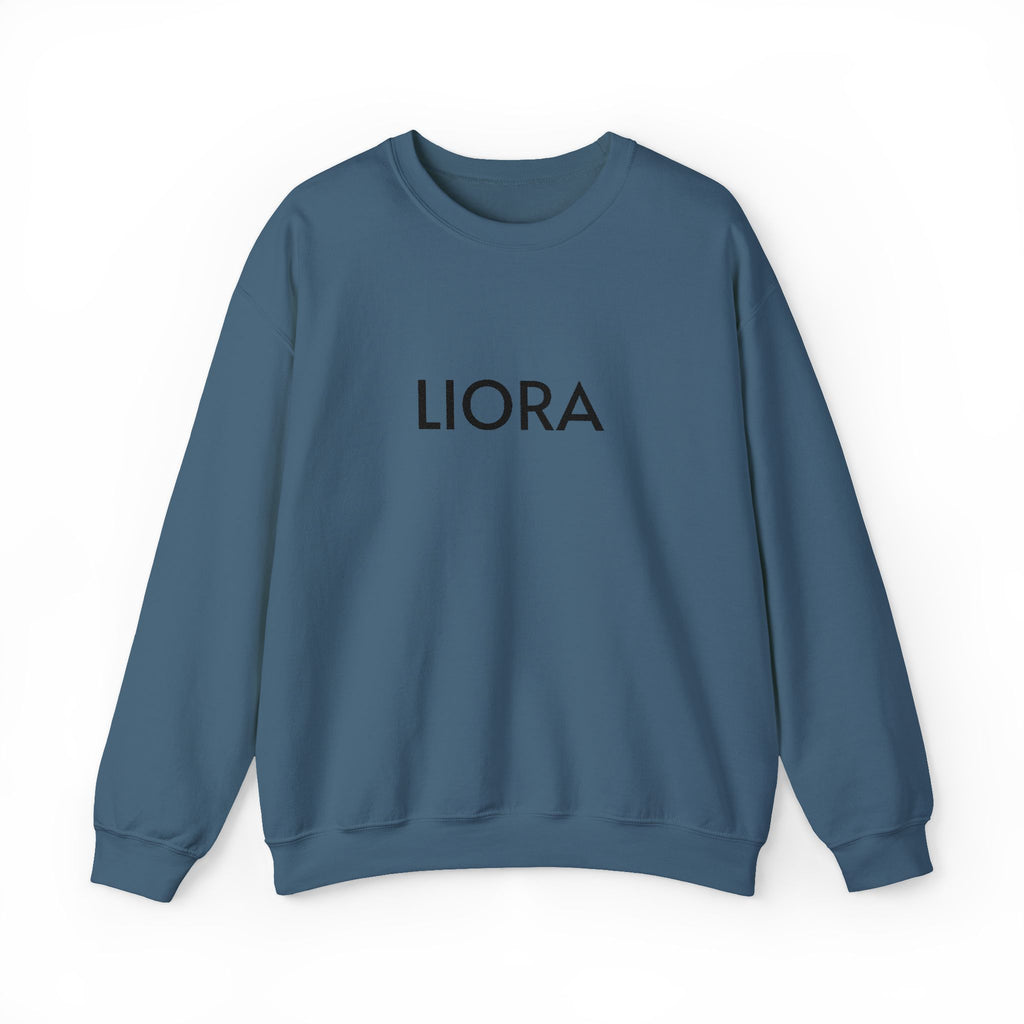 LIORA embroidered name Crewneck Sweatshirt