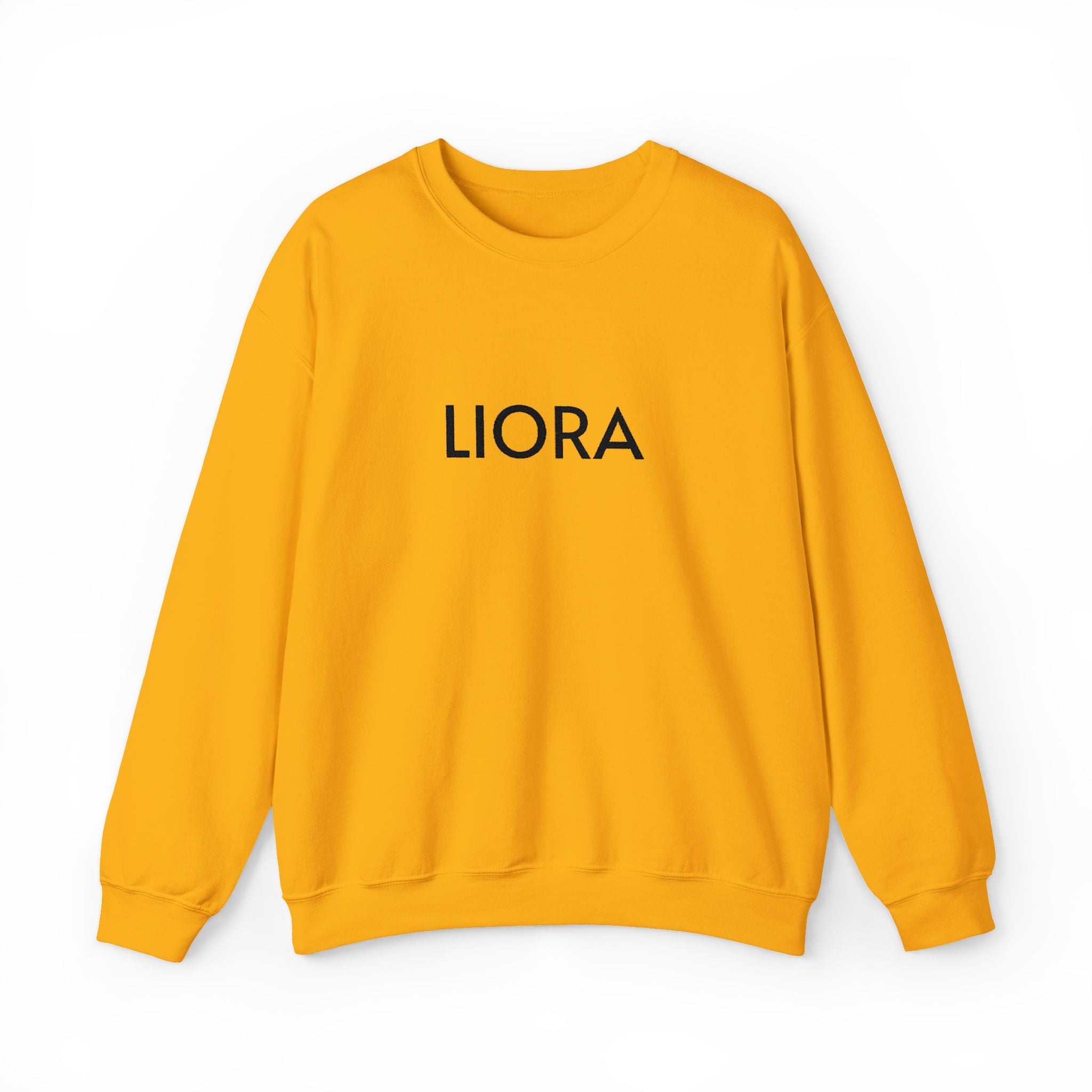 LIORA embroidered name Crewneck Sweatshirt