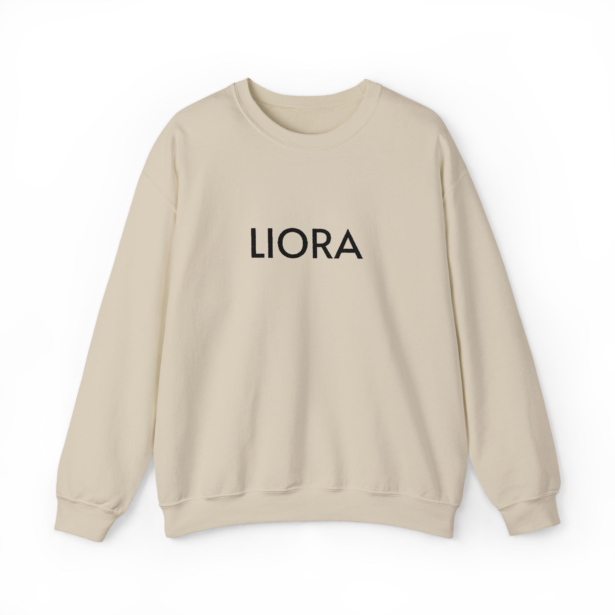 LIORA embroidered name Crewneck Sweatshirt