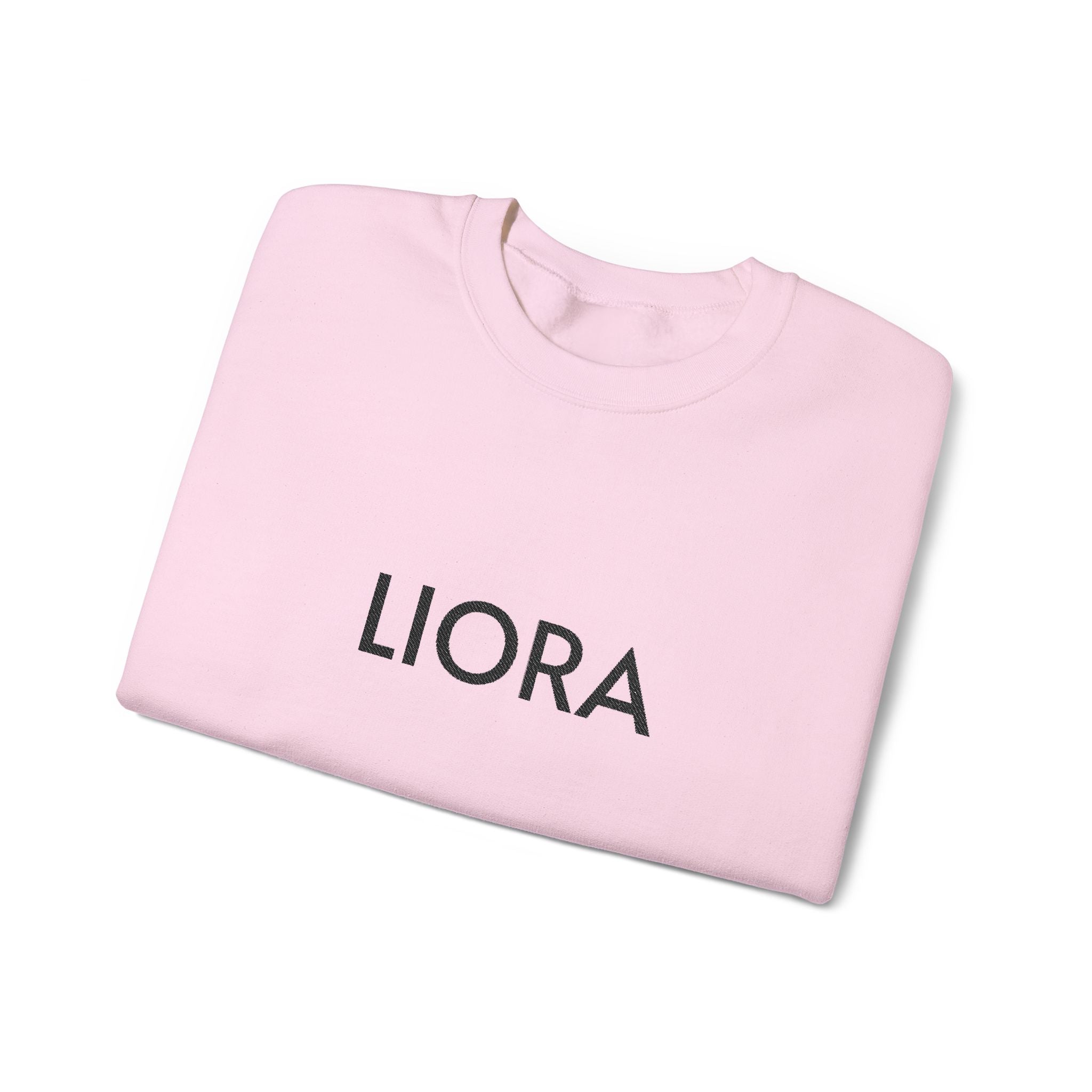 LIORA embroidered name Crewneck Sweatshirt