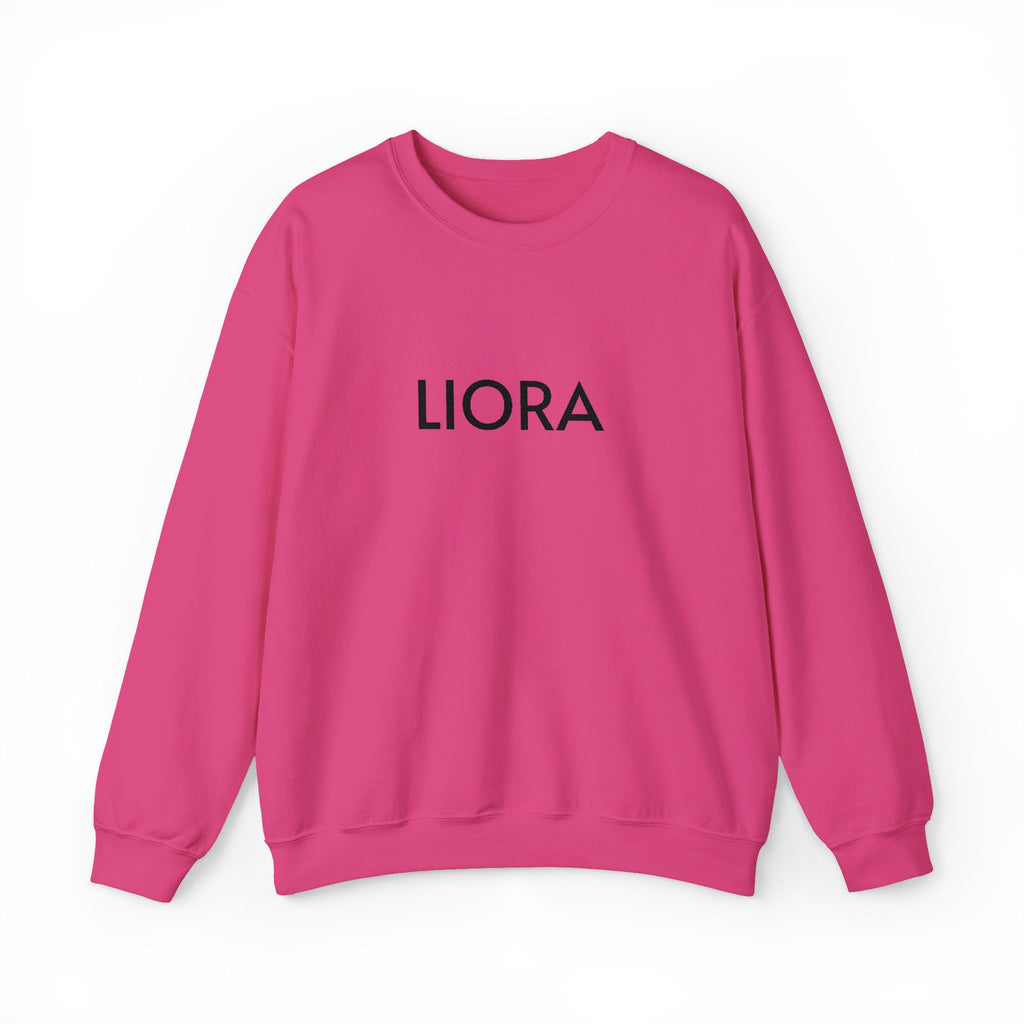 LIORA embroidered name Crewneck Sweatshirt