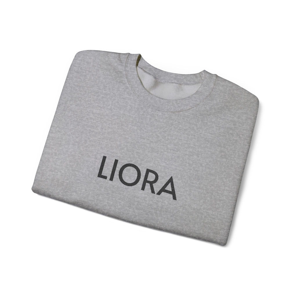 LIORA embroidered name Crewneck Sweatshirt