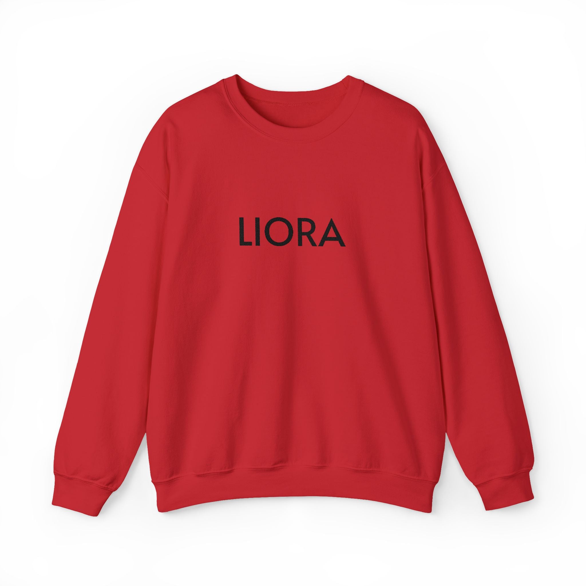 LIORA embroidered name Crewneck Sweatshirt